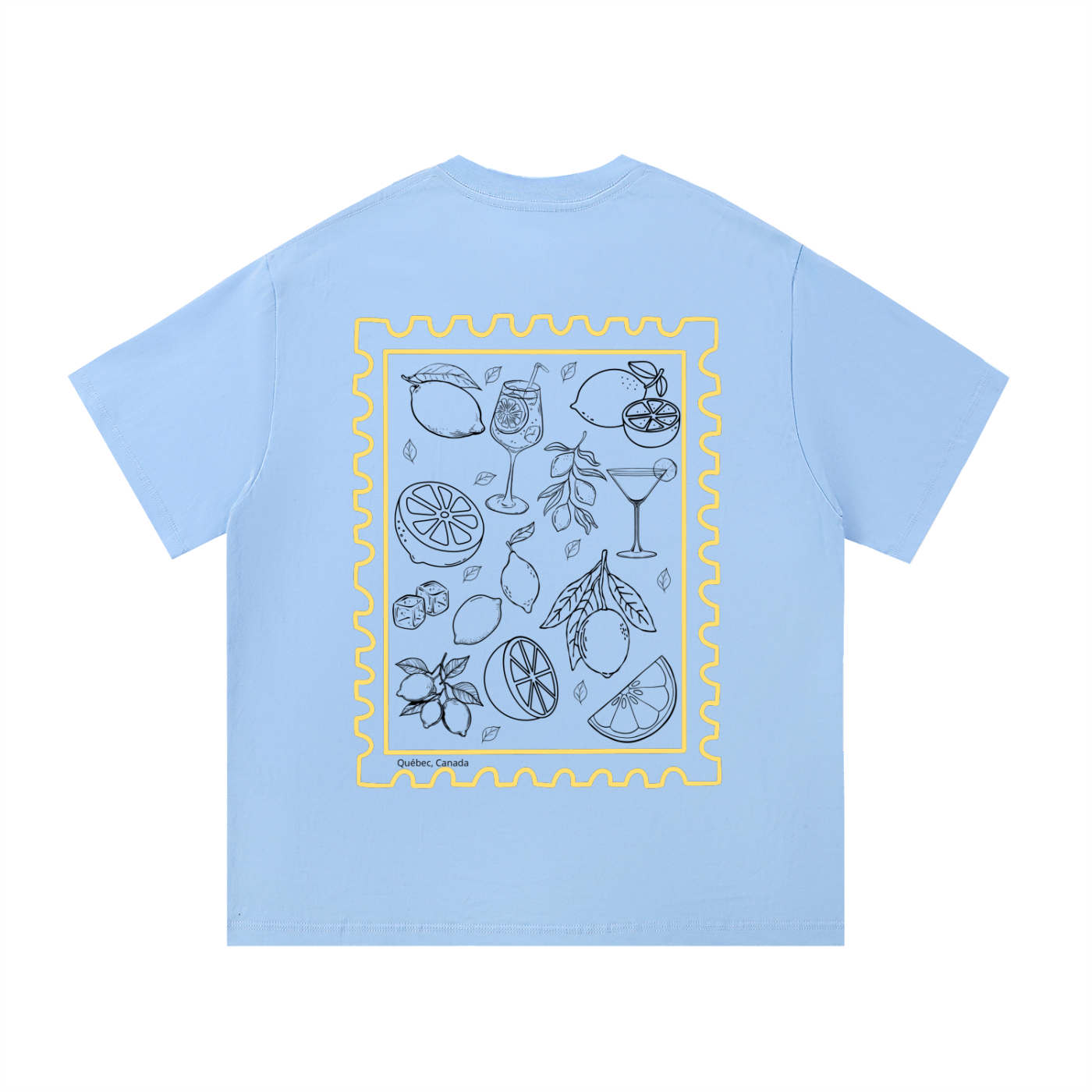 T-Shirt en congé, pas pressé 🍋