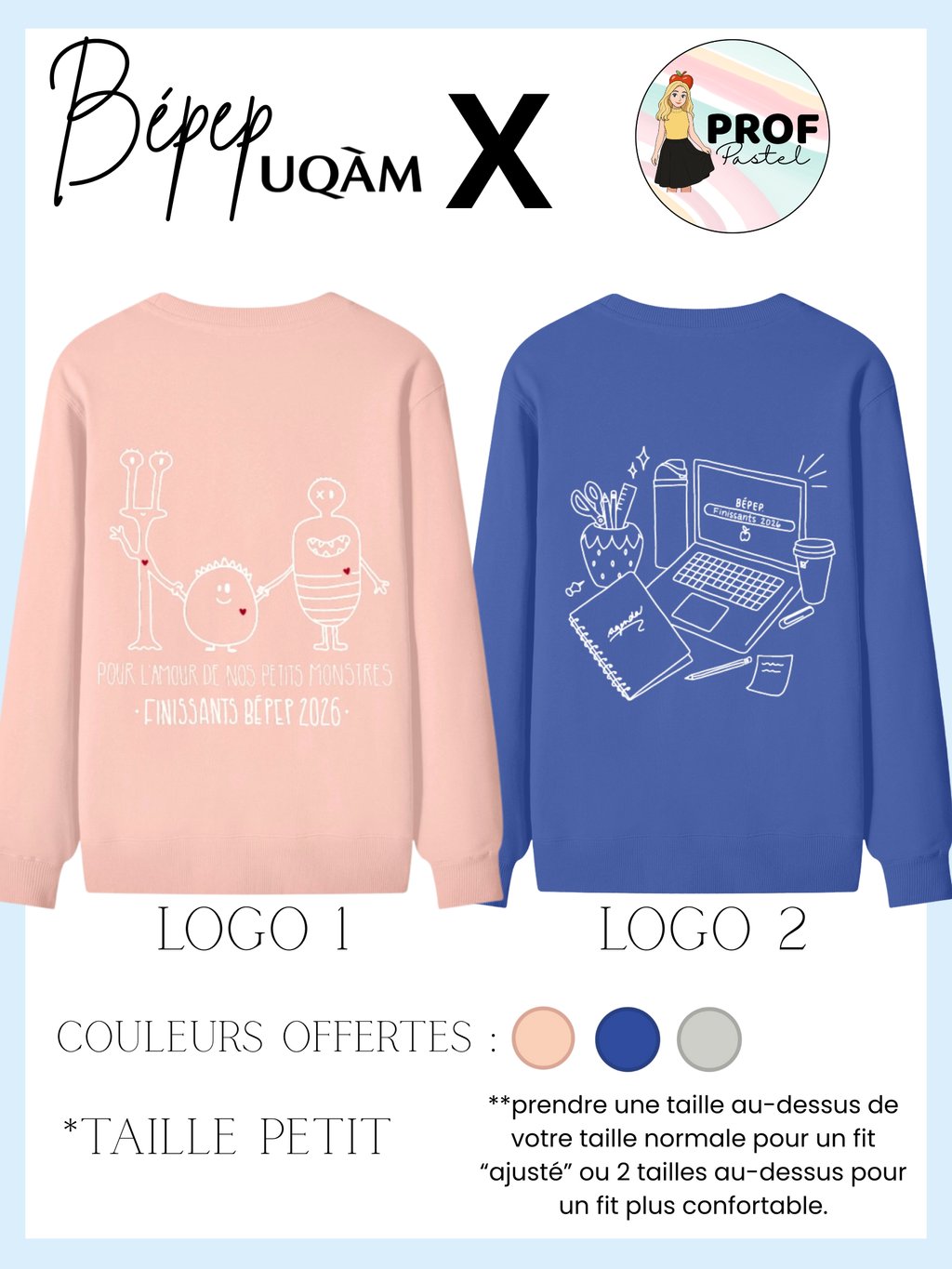 Chandail bépep UQAM