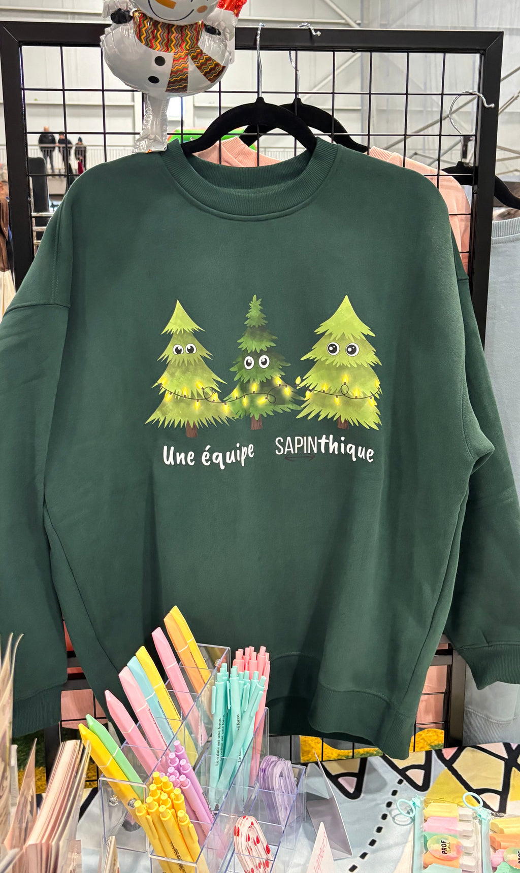 Crewneck équipe SAPINthique