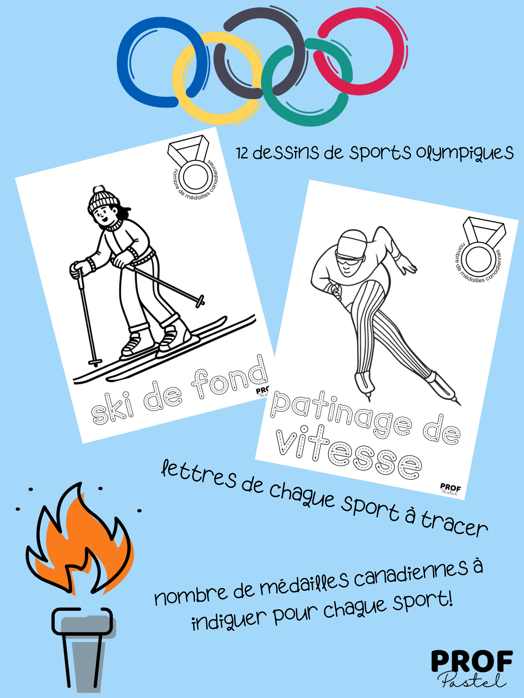 Dessins jeux olympiques