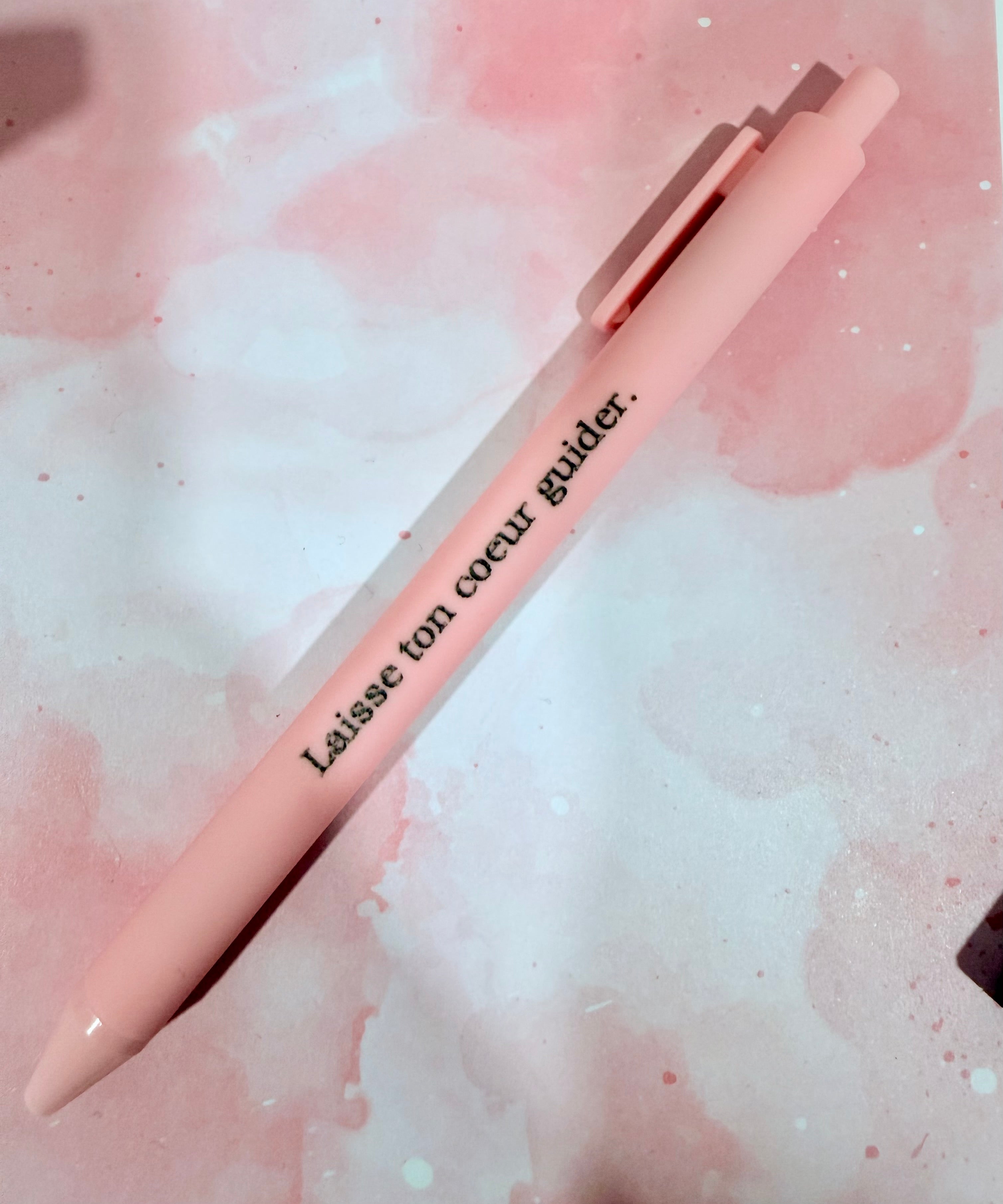 Crayon « laisse ton cœur guider »