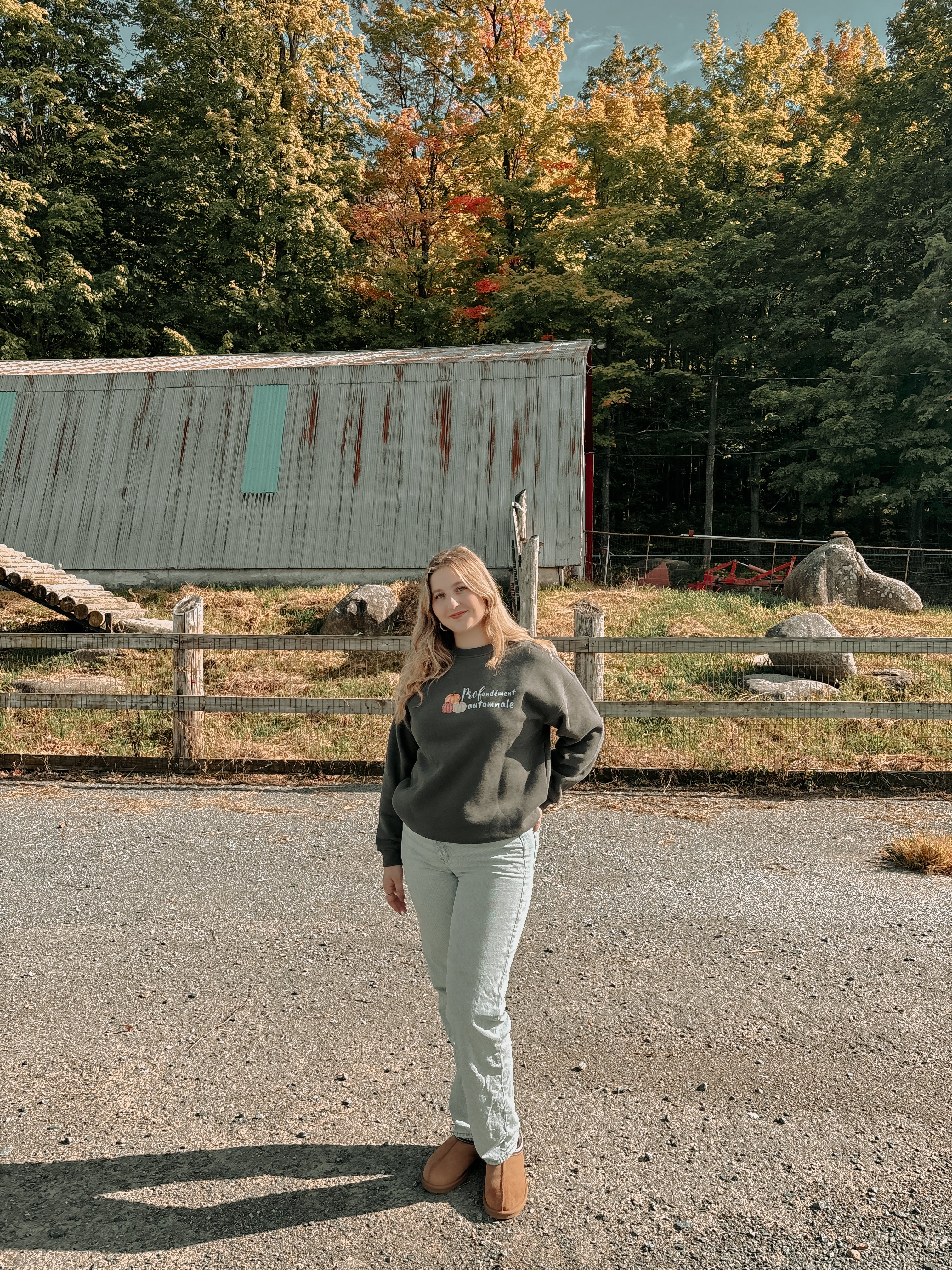 Sweat-shirt Profondément automnale