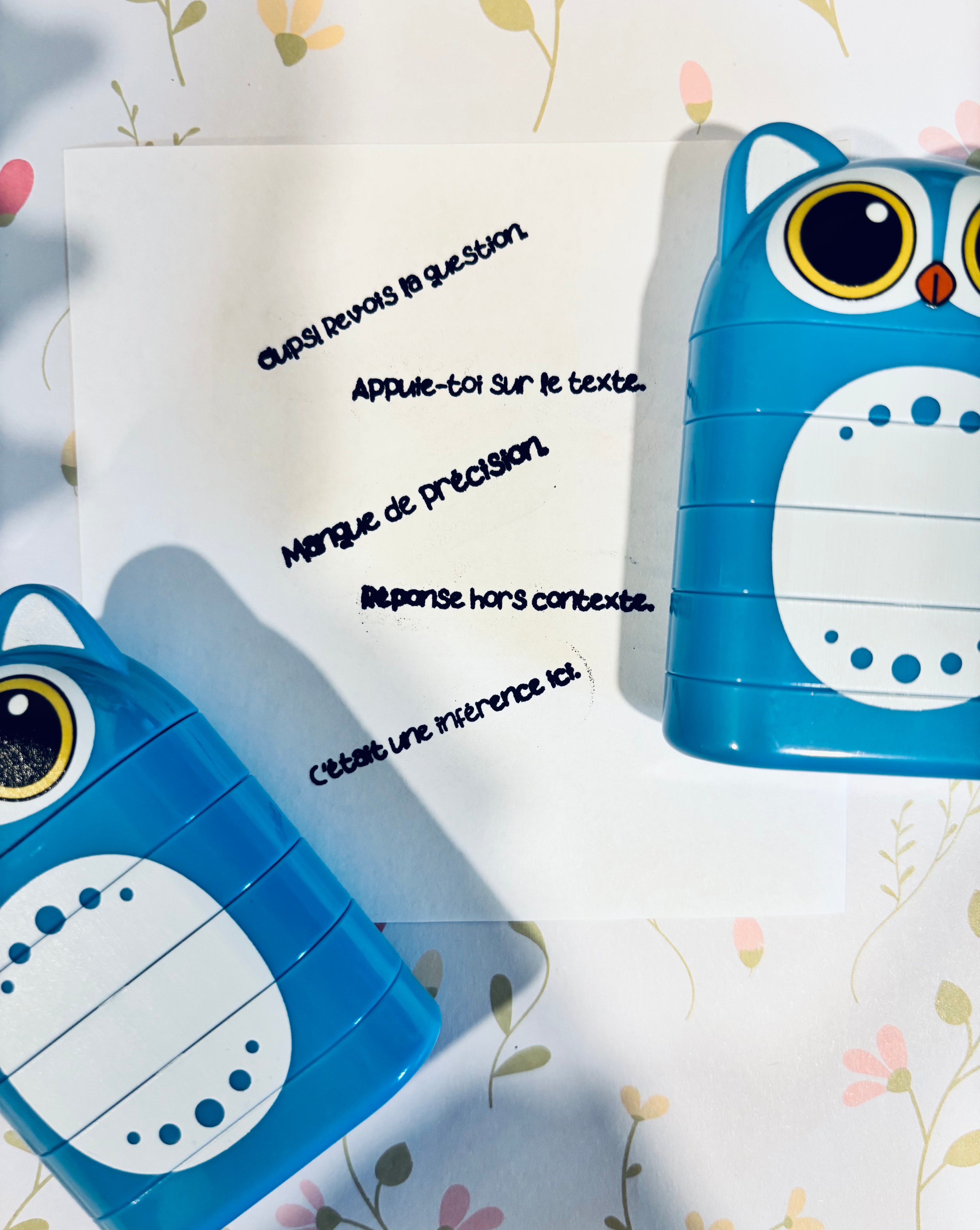 Étampe 5 en 1 ultime compréhension de lecture