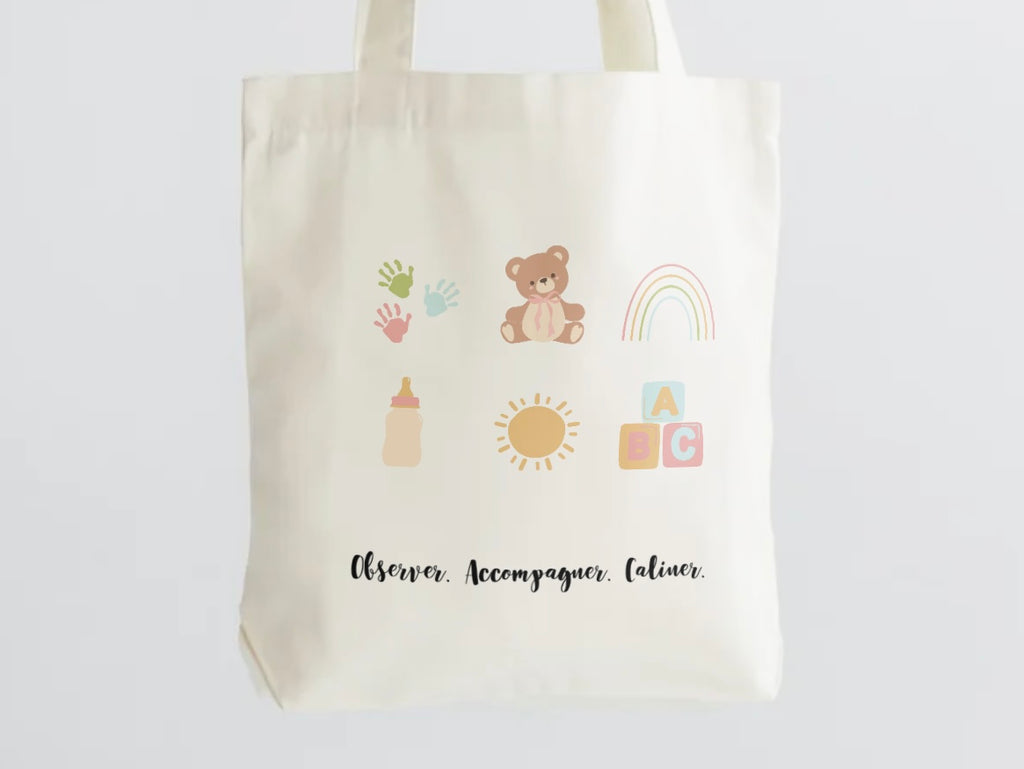 Tote bag éducatrice