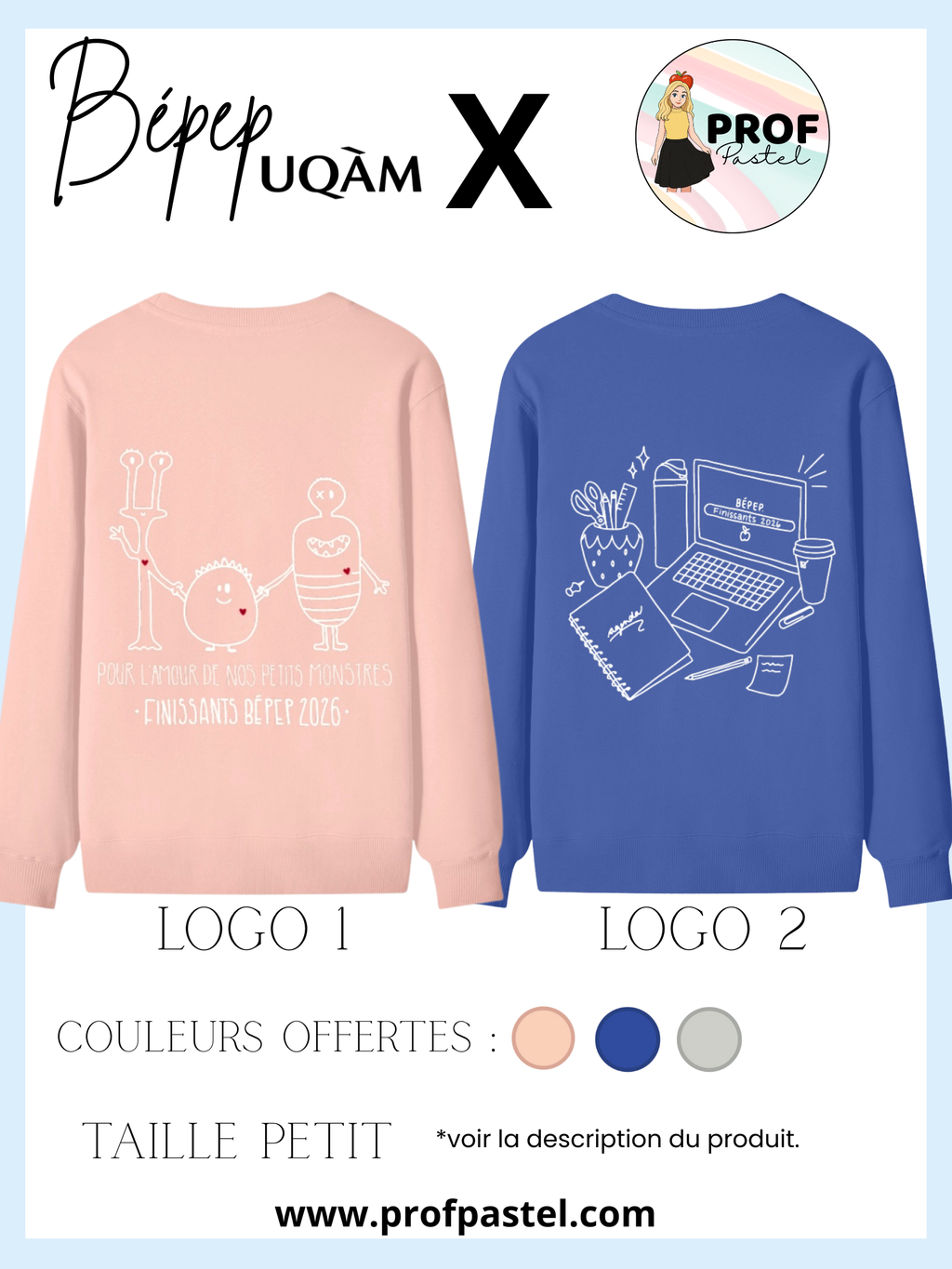 Chandail bépep UQAM