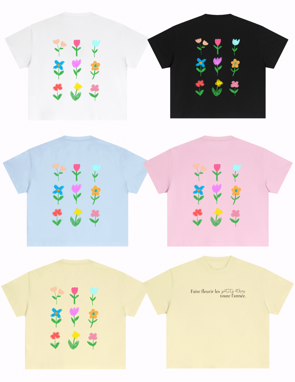 Chandail Faire fleurir les petits êtres!