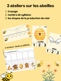 3 ateliers sur les abeilles