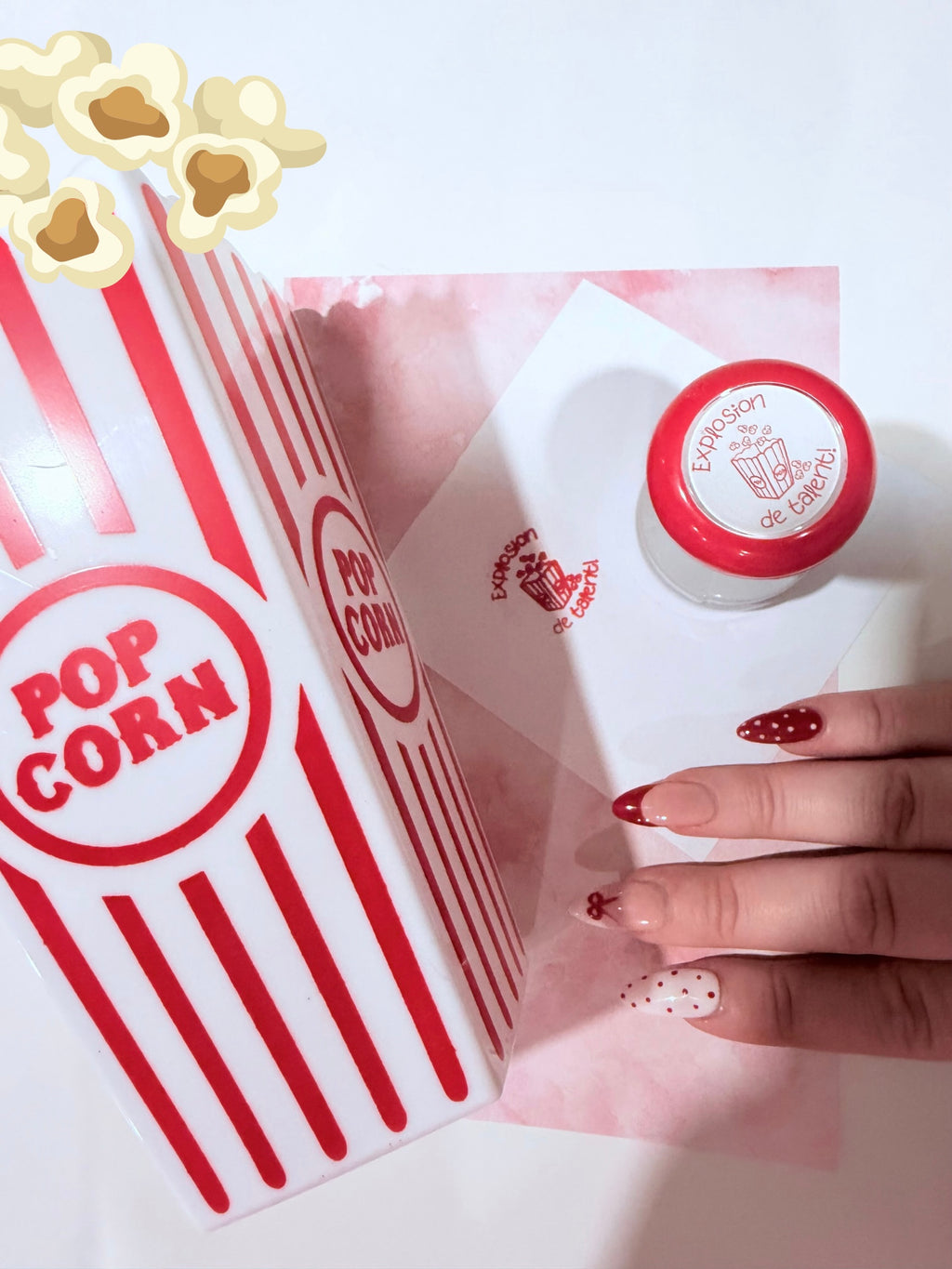 Étampe « explosion de talent »