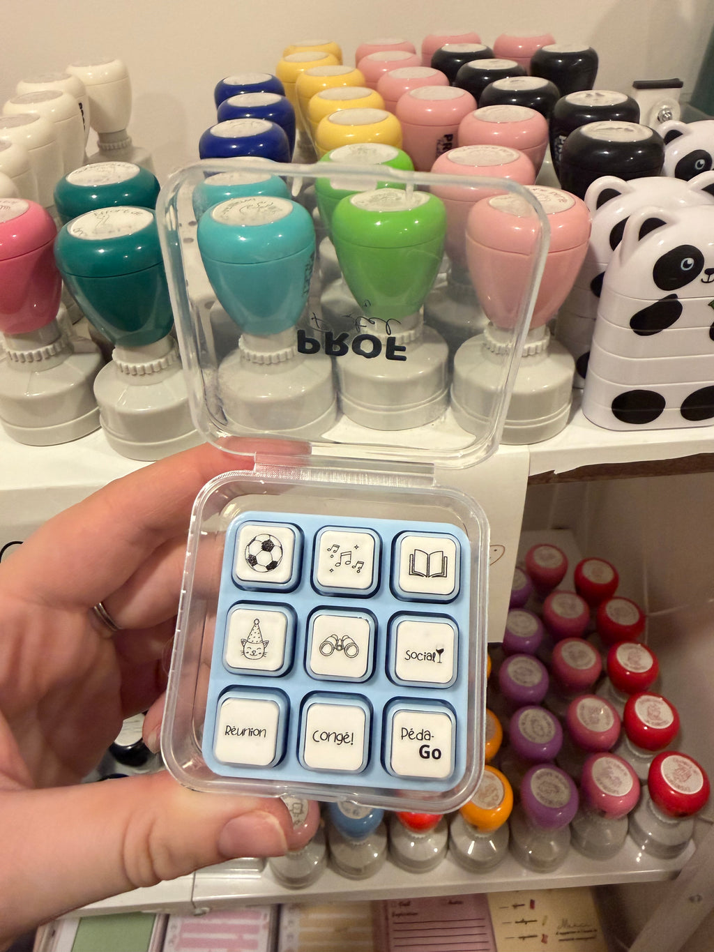 Étampe 9 en 1 (agenda)