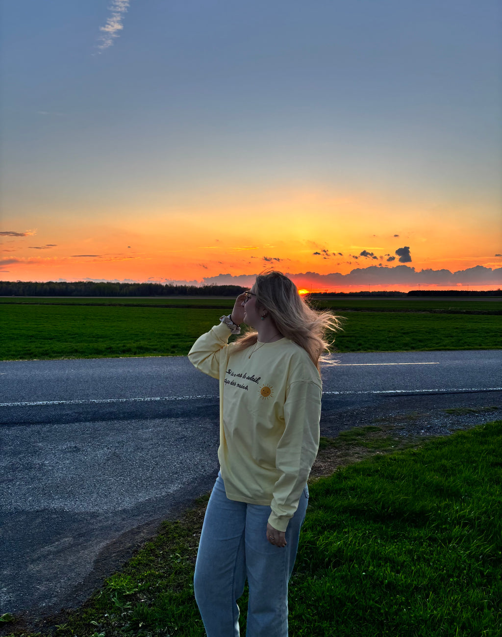 Si tu aimes le soleil - manche longue