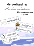 Mots-étiquettes monde polaire
