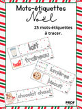Mots-étiquettes de Noël