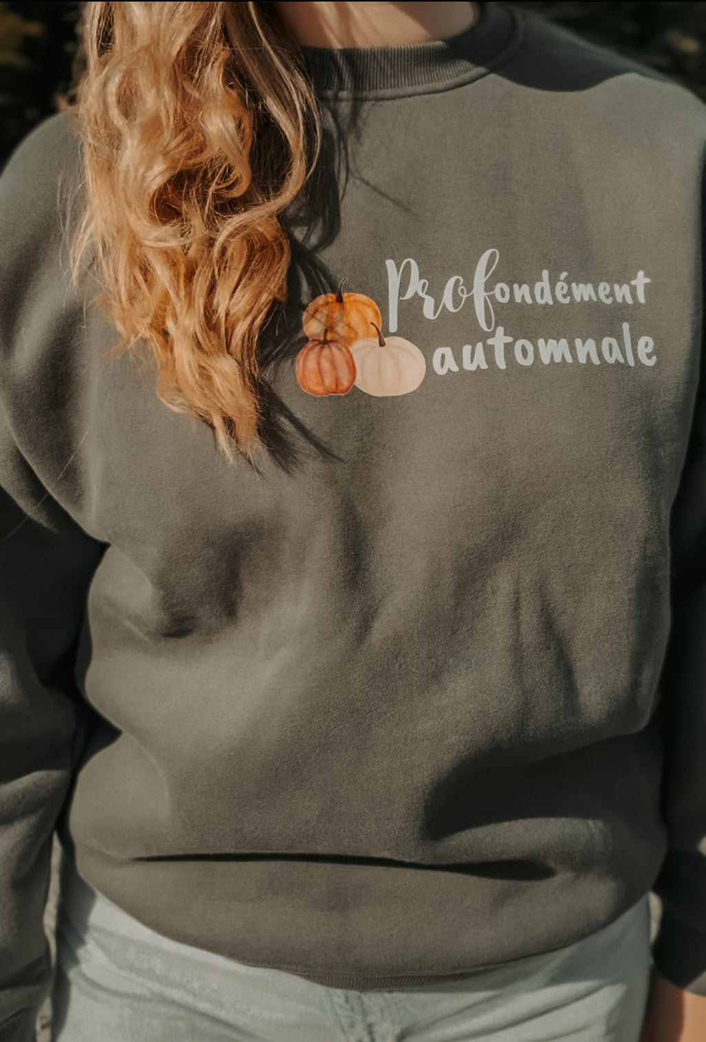 Sweat-shirt Profondément automnale