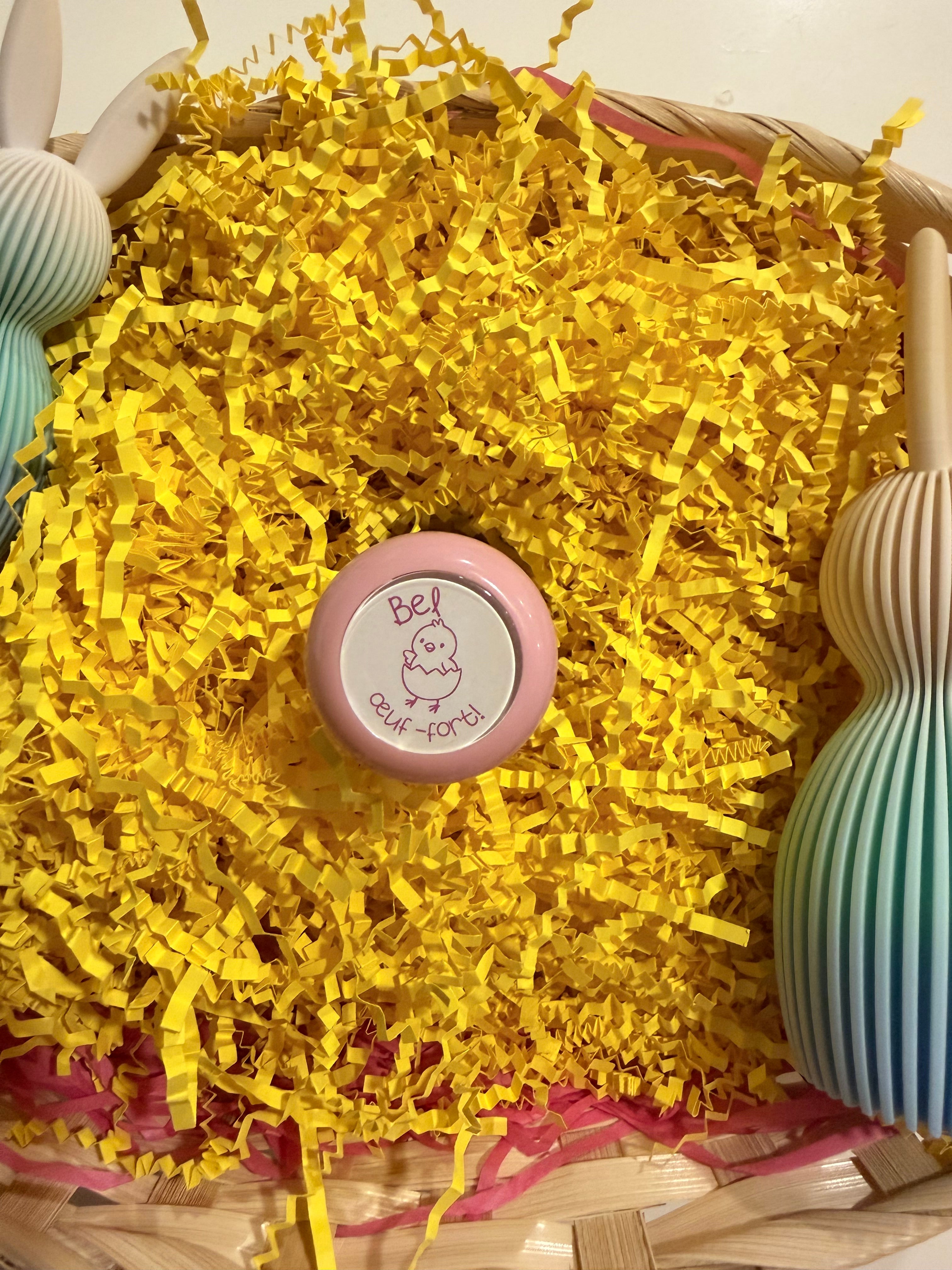 Étampe « bel oeuf-ort! »