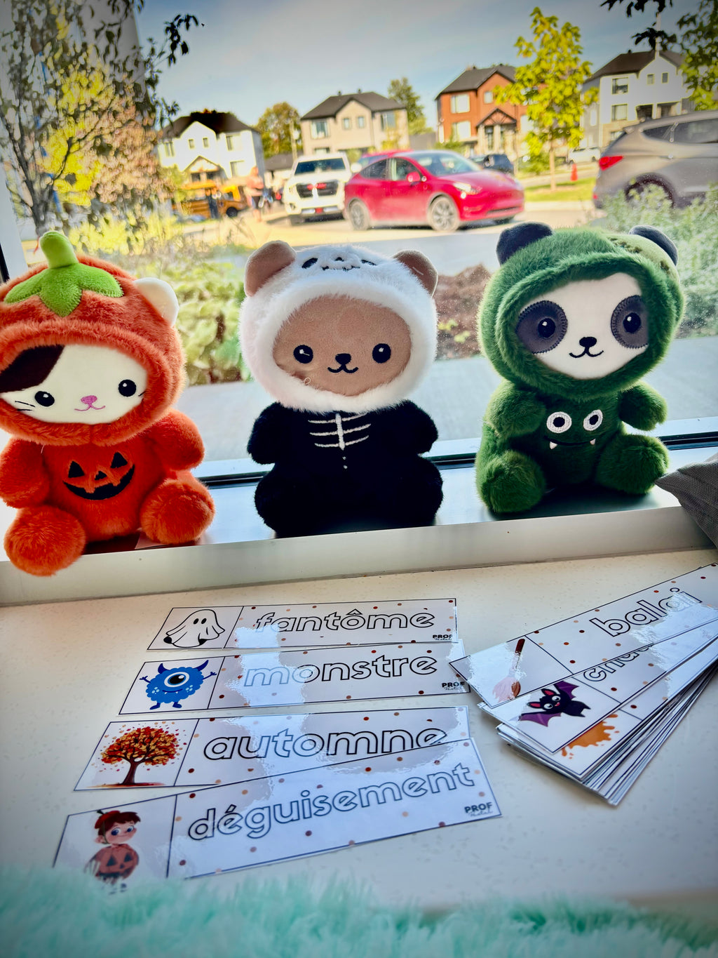 Mots-étiquettes automne/Halloween