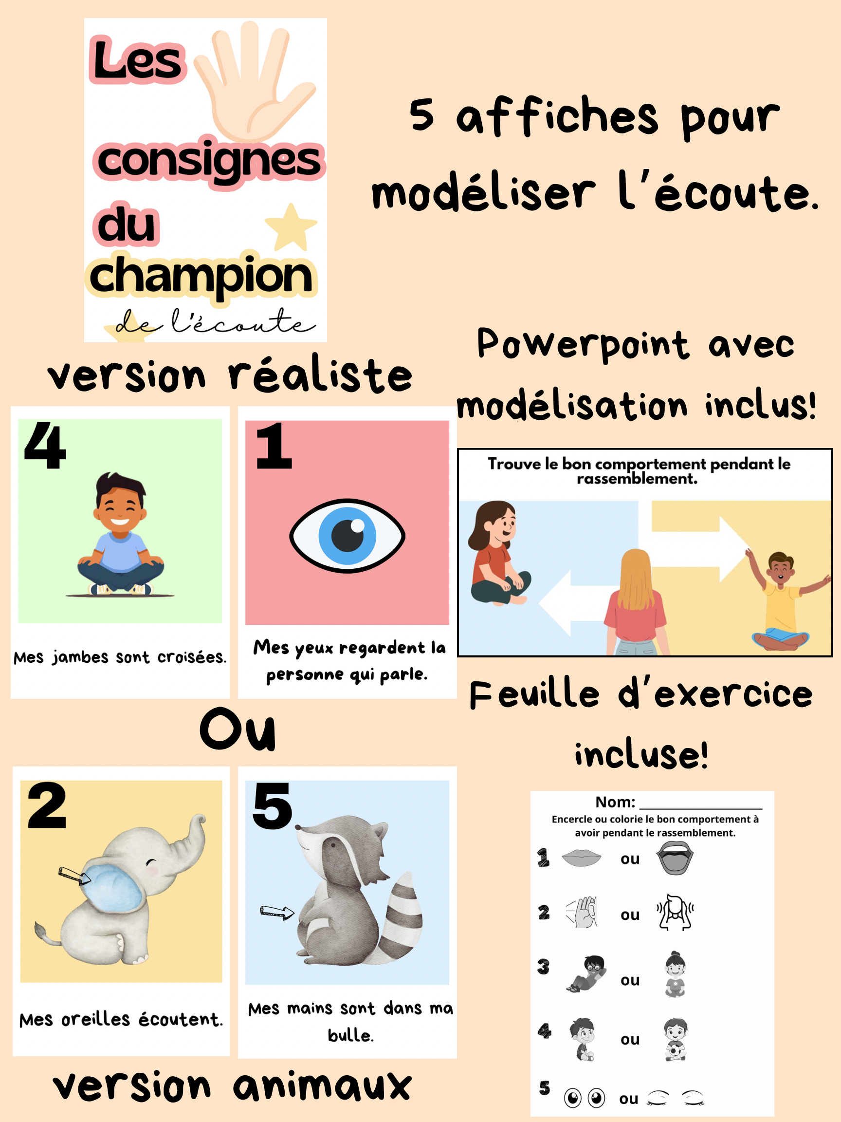 Consignes du rassemblement