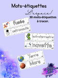 Mots-étiquettes de l’espace